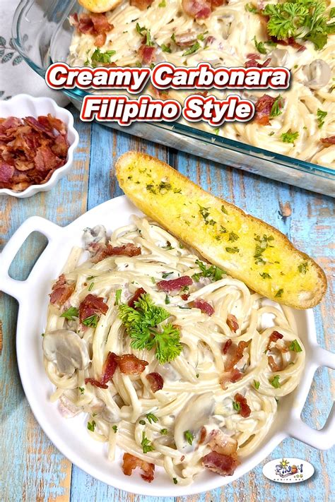 carbonara calapan city|Carbonara Recipe Filipino Style .